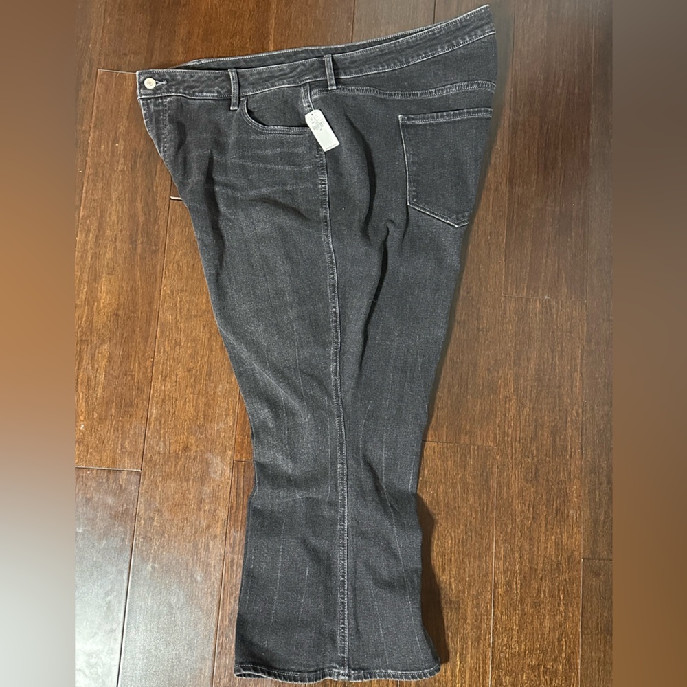 NWT Old Navy High Rise Vintage Cropped Flare - Picture 4 of 9